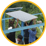 penggunaan pompa air tenaga surya untuk lembaga swadaya masyarakat