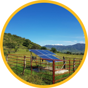 panel surya didesain khusus untuk pompa air tenaga surya