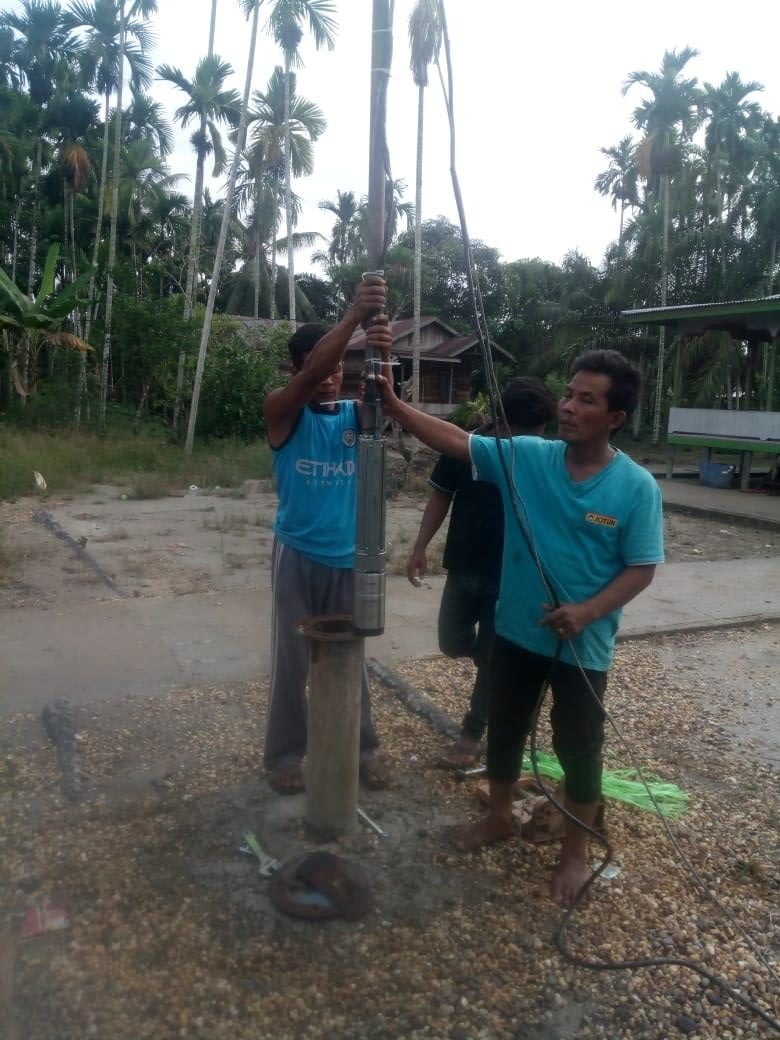 Implementasi pompa air tenaga surya lorentz di lubuk resam - jambi - 6
