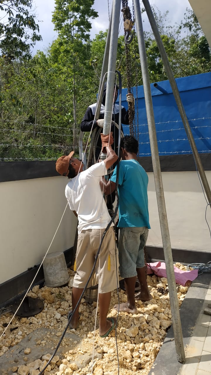 Implementasi pompa air tenaga surya lorentz di mataka keri - 1