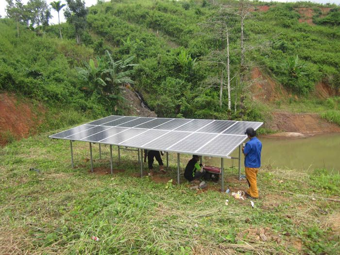 Implementasi pompa air tenaga surya lorentz di Denduka - Sumba Barat - 6