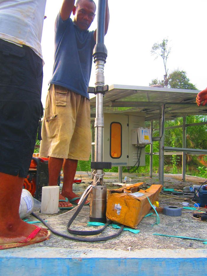 Implementasi pompa air tenaga surya lorentz di kalimantan tengah - 6