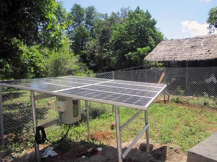 panel surya untuk pembangkit listrik